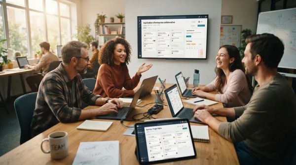 Boostez votre équipe avec une application entreprise collaborative